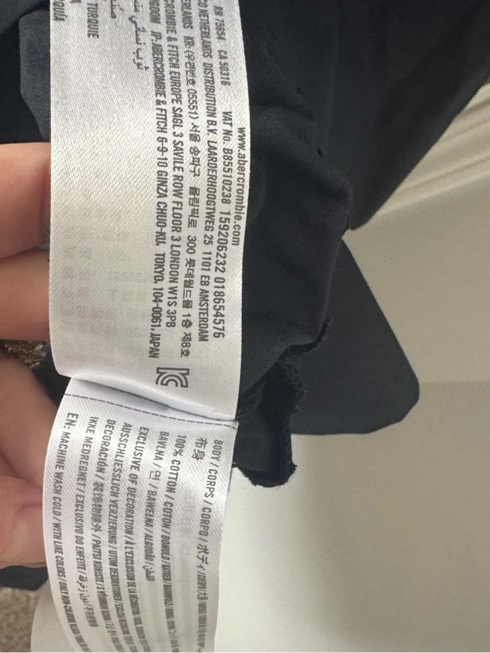 NWT Abercrombie & Fitch BLACK V-neck Button-Front Tiered Maxi Dress